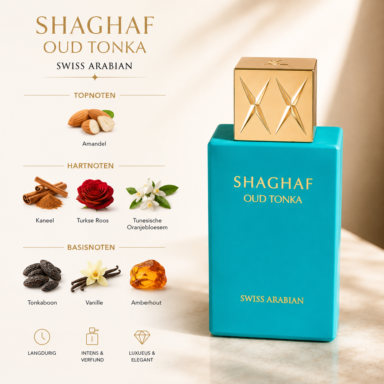 Shaghaf Oud Tonka - 75ML